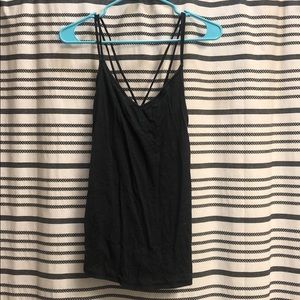 Gray lulu tank.